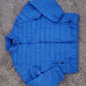 Swiss Tech Blue Puffer Jacket Men's Large (42-44) Winter Coat